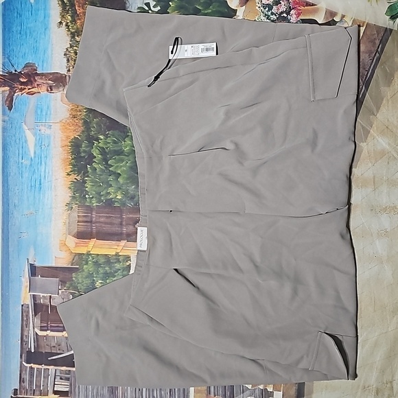 Prologue Tan Utility Cargo High Waisted Ankle‎ Pants Size 16 NWT - Picture 2 of 8